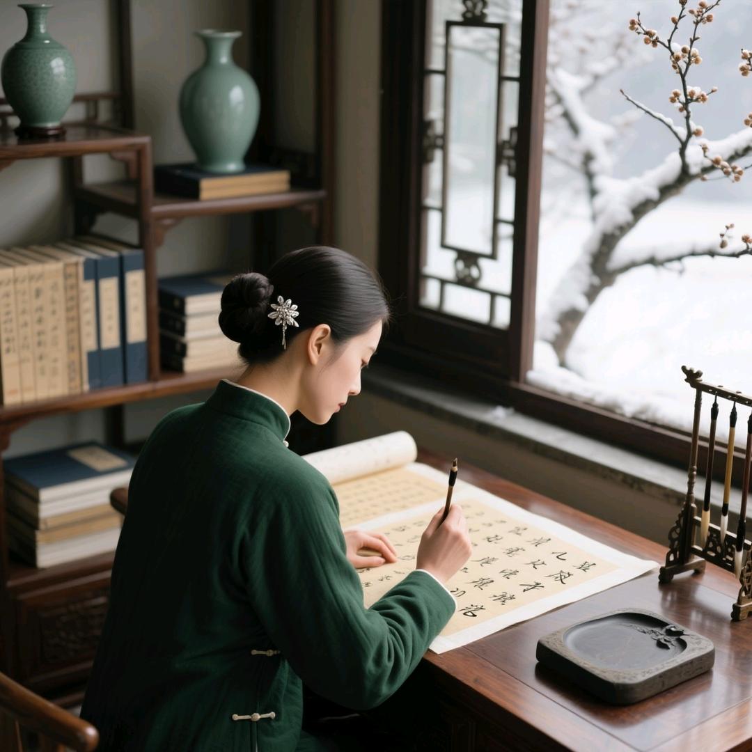 清雅轩书法对联