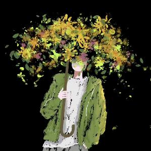 小花会发光吖