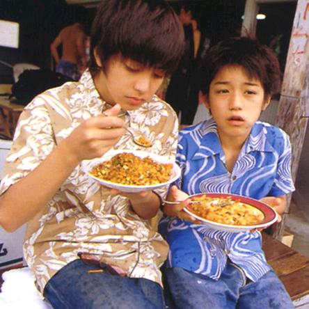 青柠拌方糖浇苦瓜汁