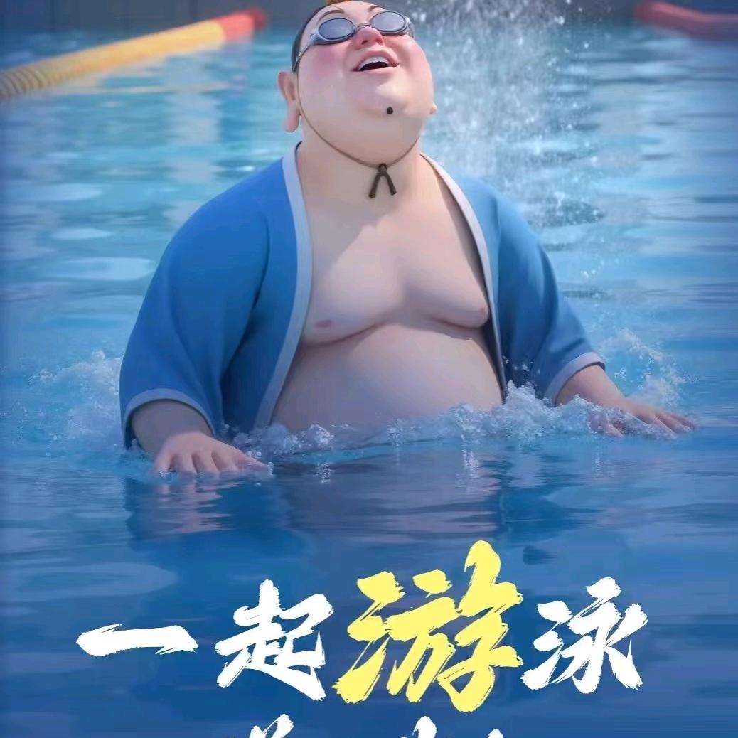 这里有一个游泳馆