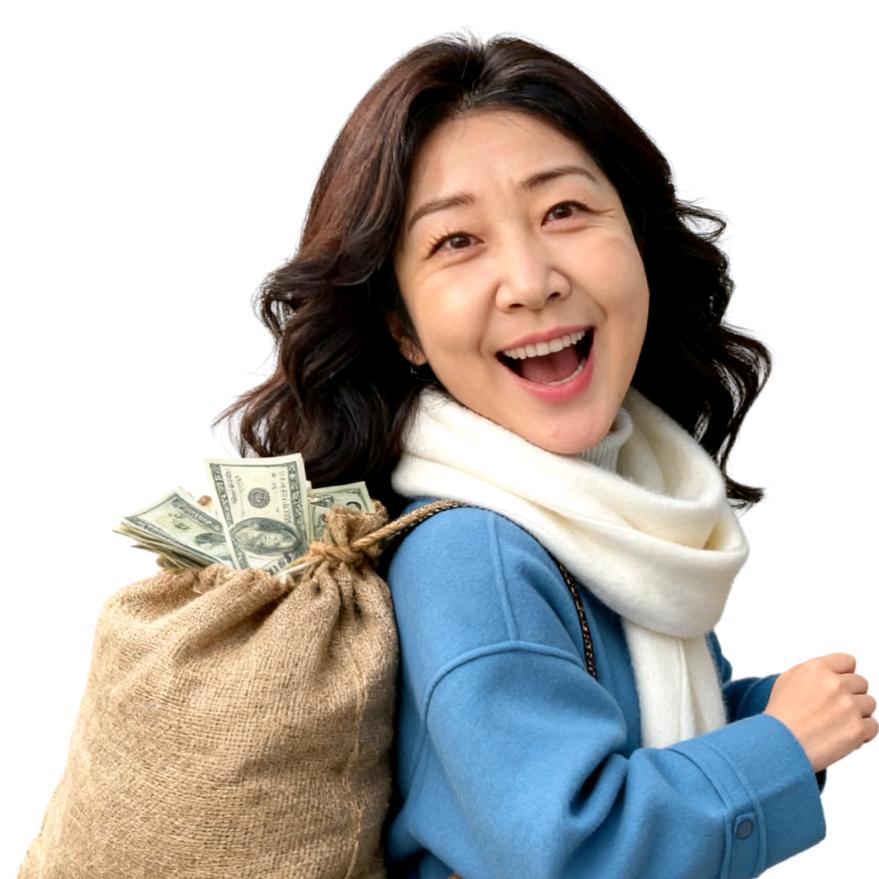 可爱的大婶儿。