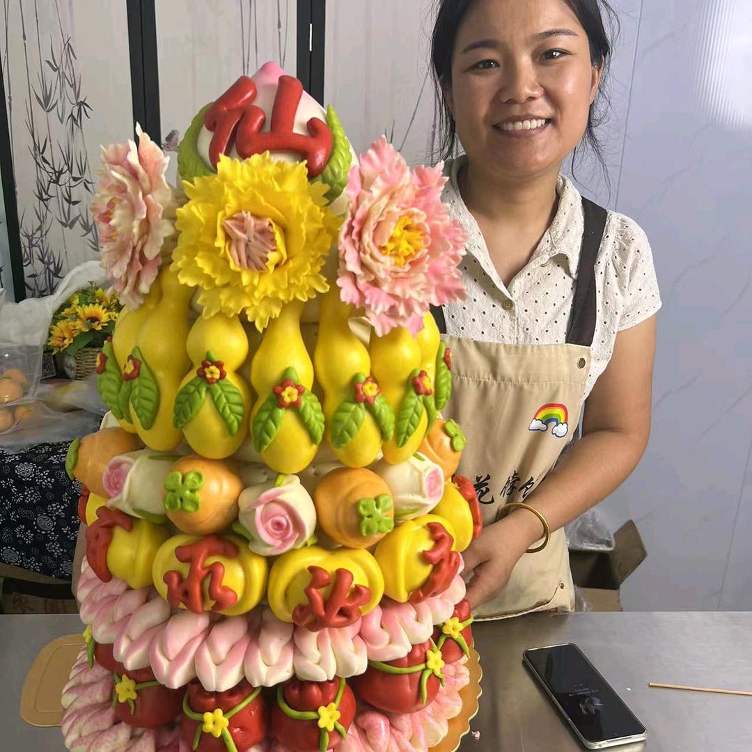 小孔花样馒头（教学）