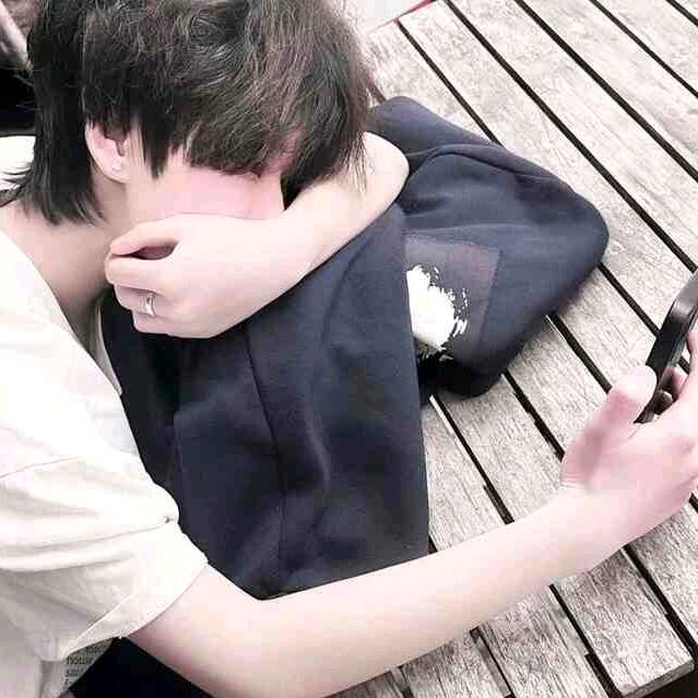 你说话有股孩子气