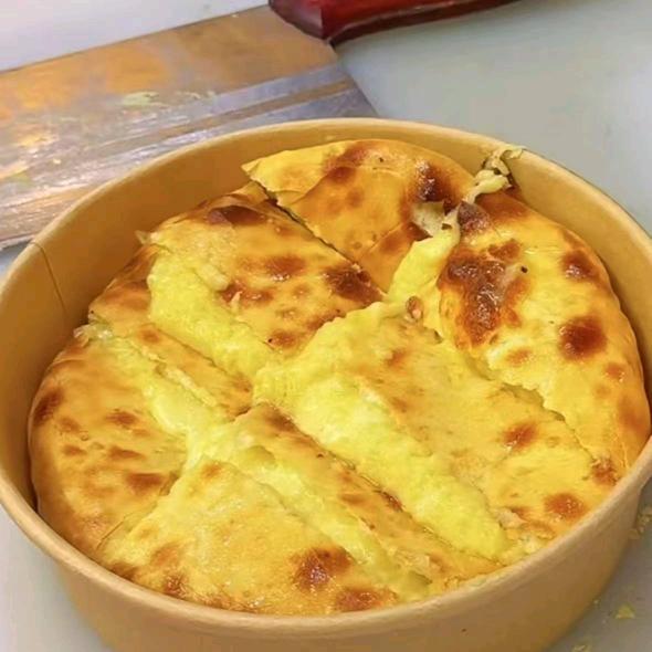 乐乐榴莲芝士饼