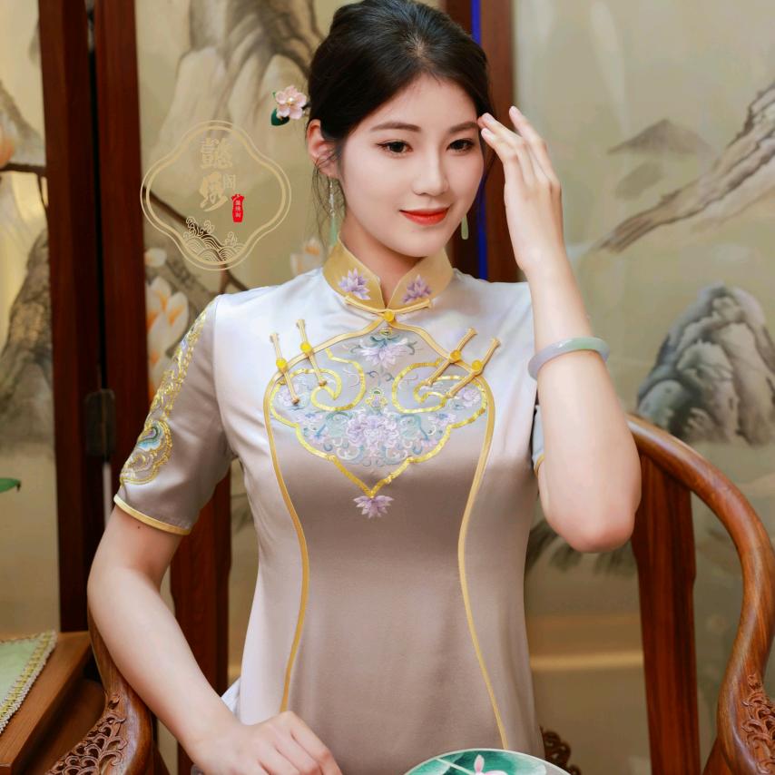 东芳定致旗袍礼服私人定制