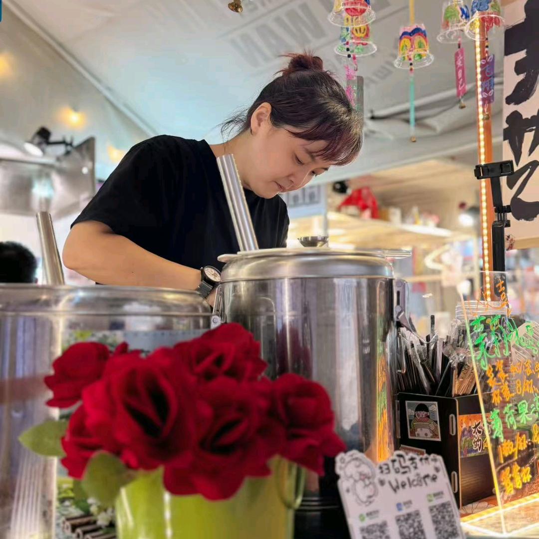 ❤太仓不晚市集茉莉冰豆浆摊24号❤️