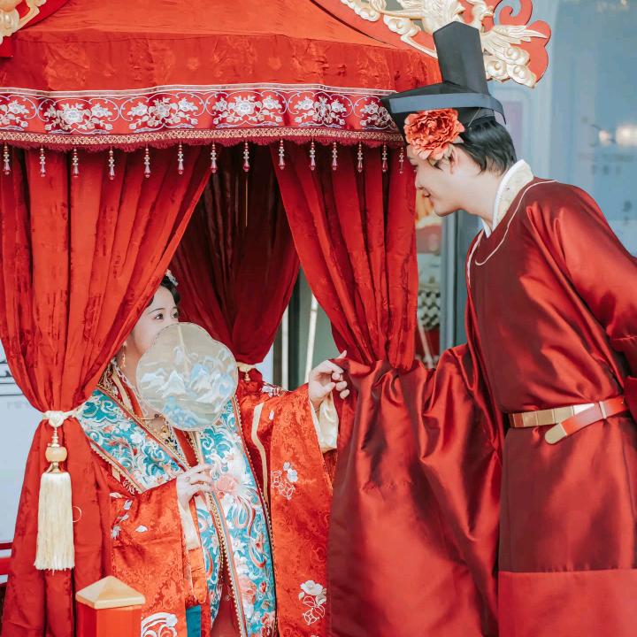 婚礼跟妆汉服妆娘(小怪兽)