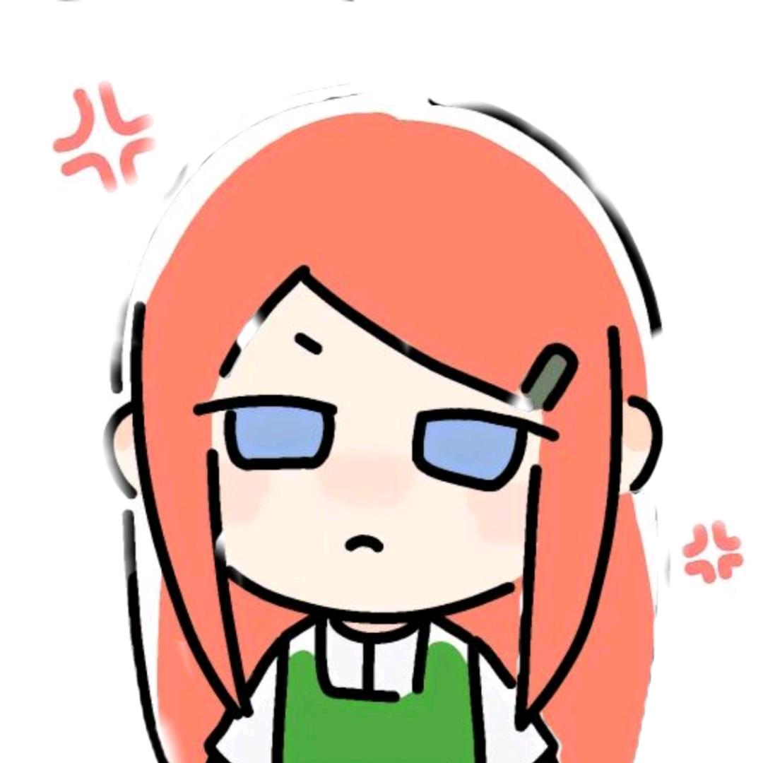 愤怒的红发女孩