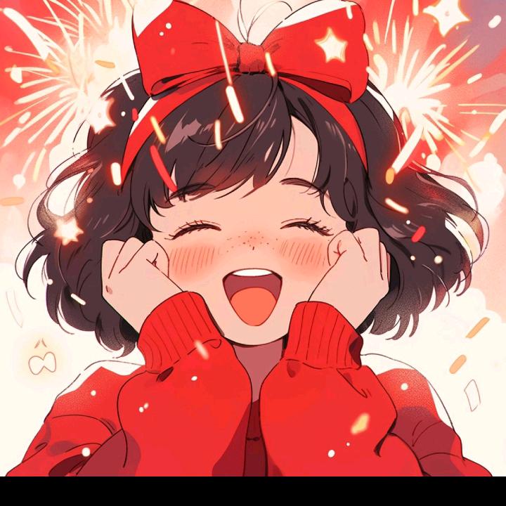 快乐幸福的一家人