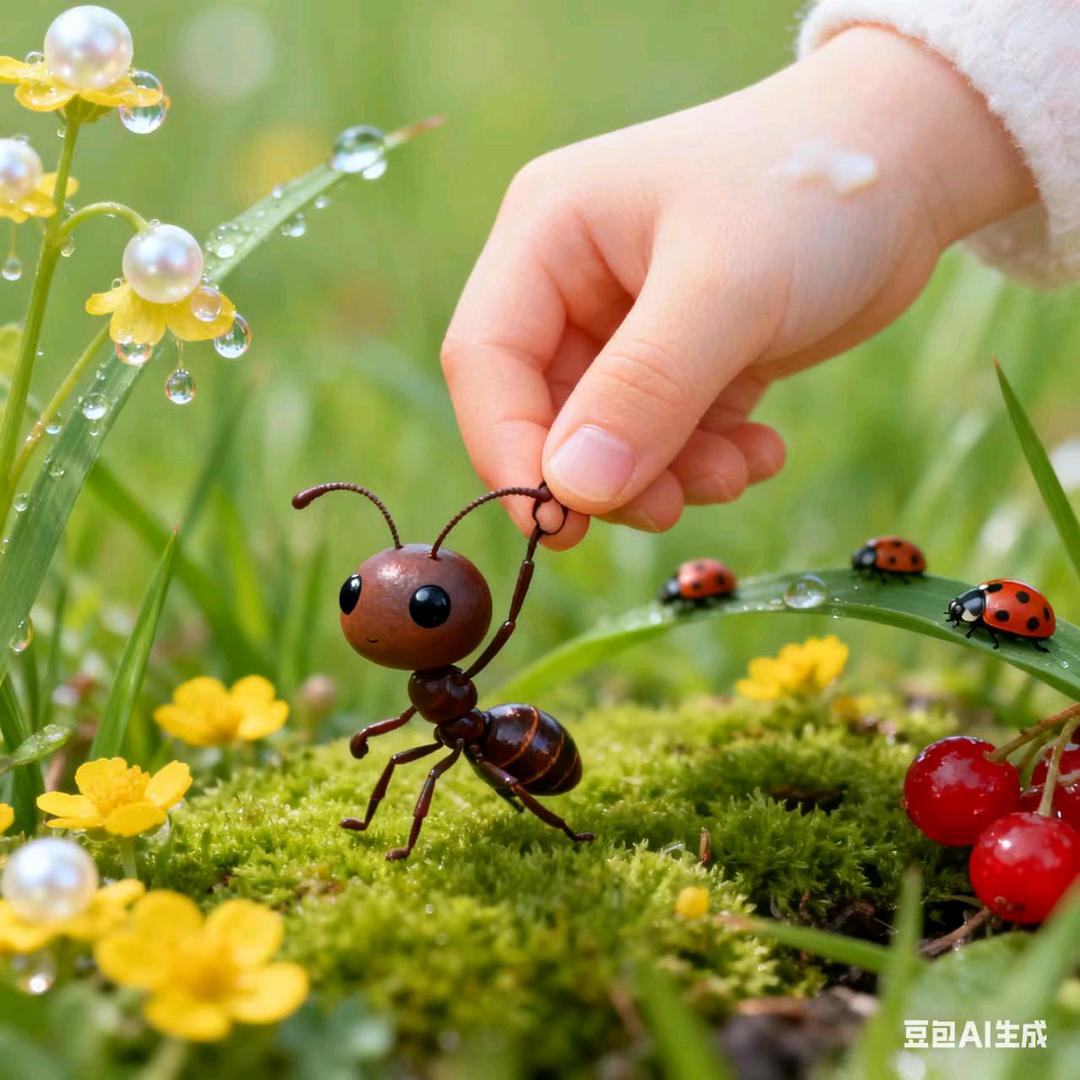 牵着蚂蚁去散步