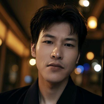 风雨中的一帆舟