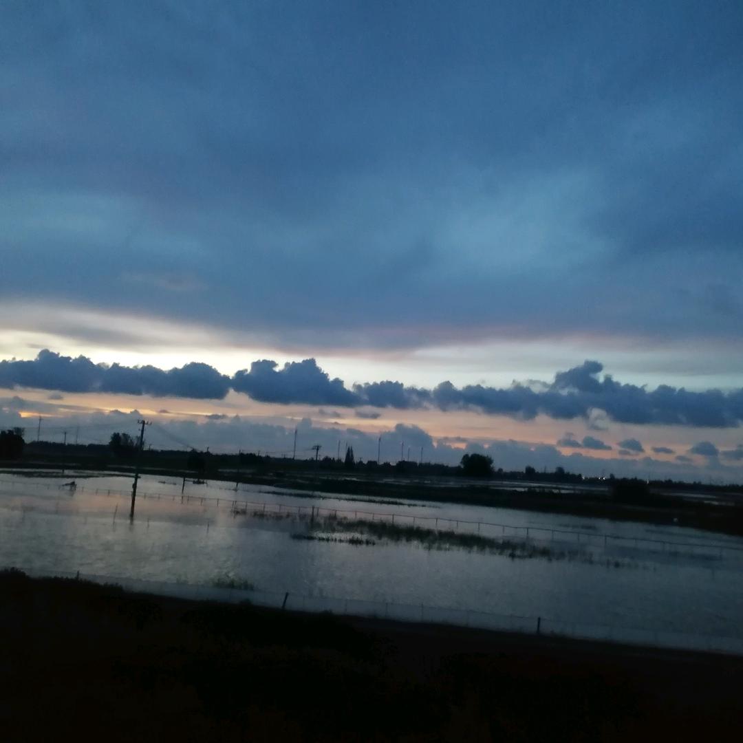 落日余晖