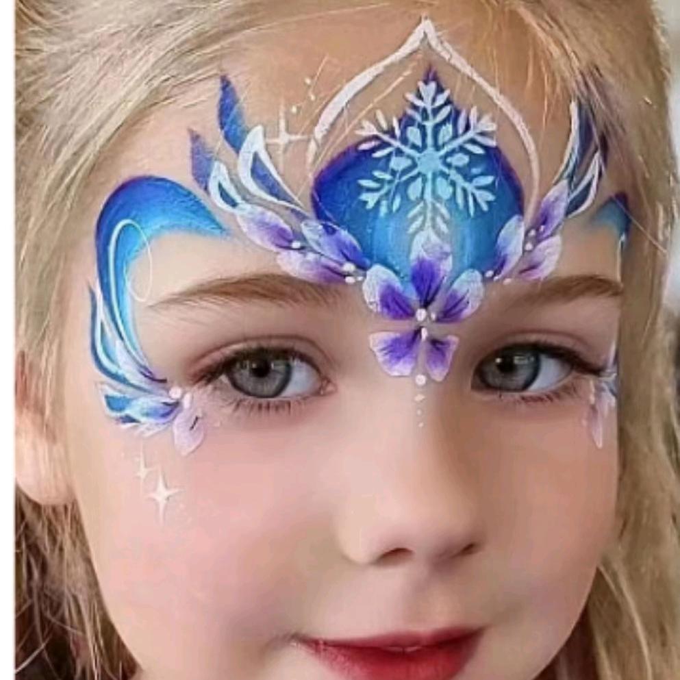 滕州荆河公园面部彩绘