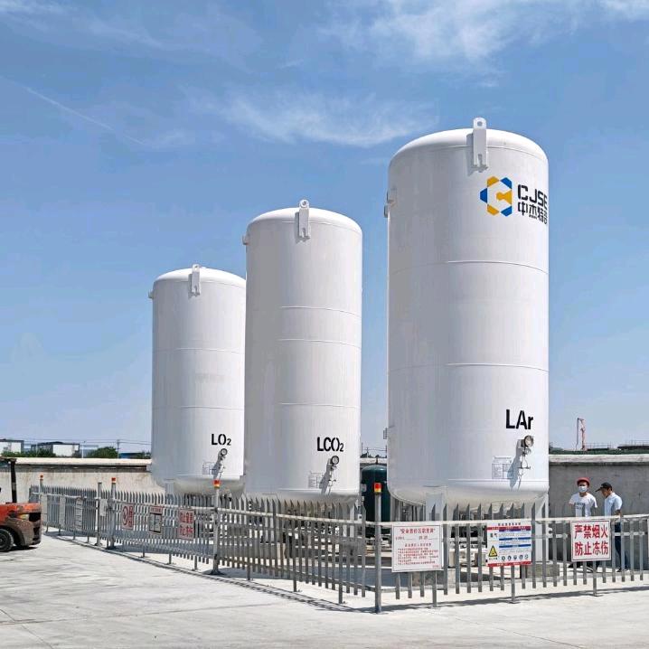中杰特装，氧氮氩二氧化碳储罐