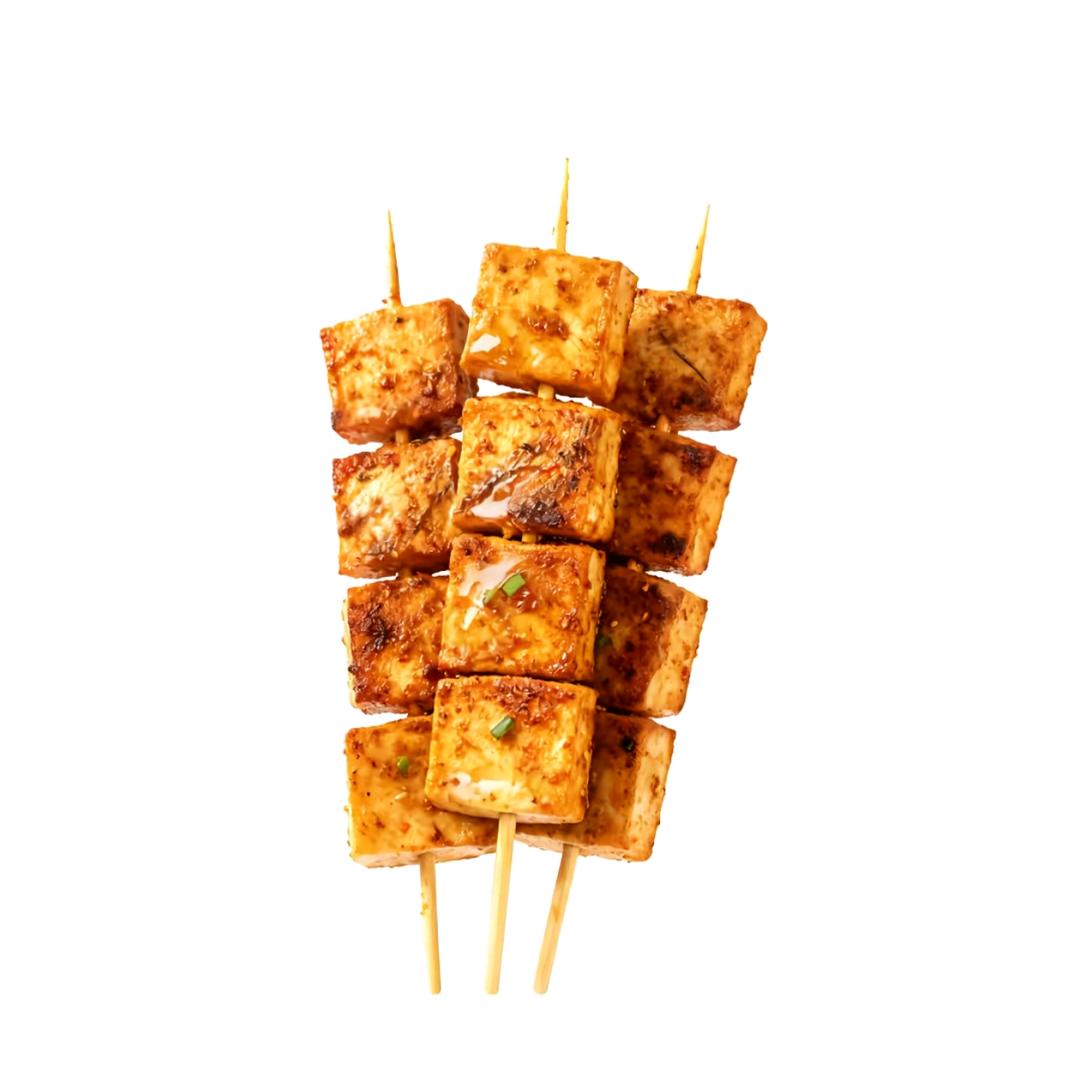 烤鱼豆腐的孙师傅