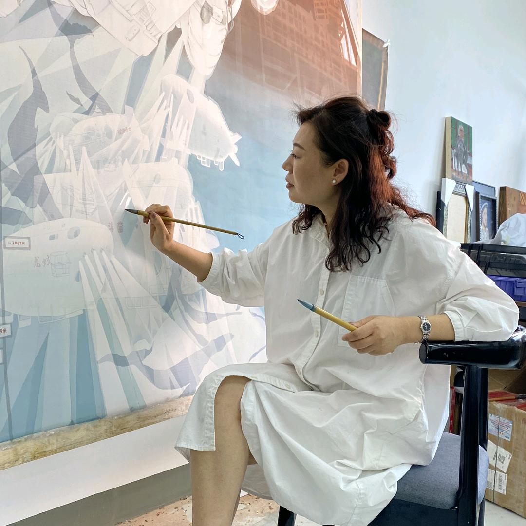 孙娟娟 国画