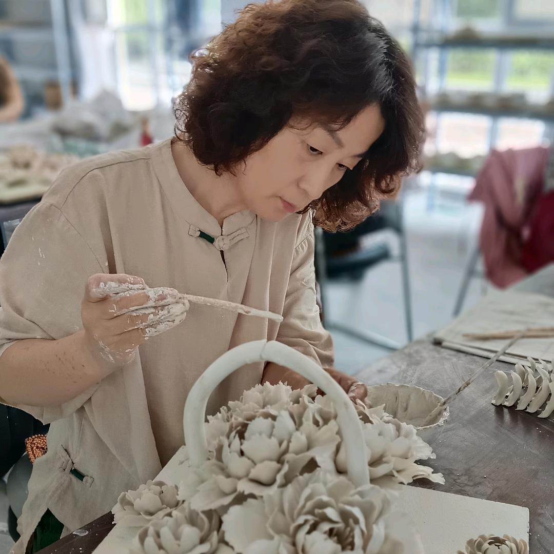 刘慧丽牡丹瓷(菏泽国之韵)