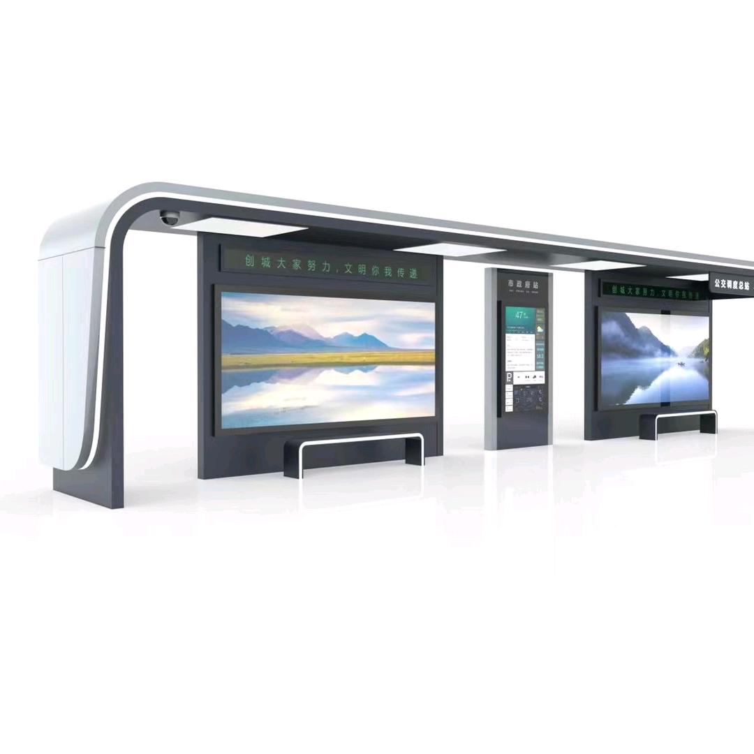 公交站台候车亭厂家（良工造 兰诺）