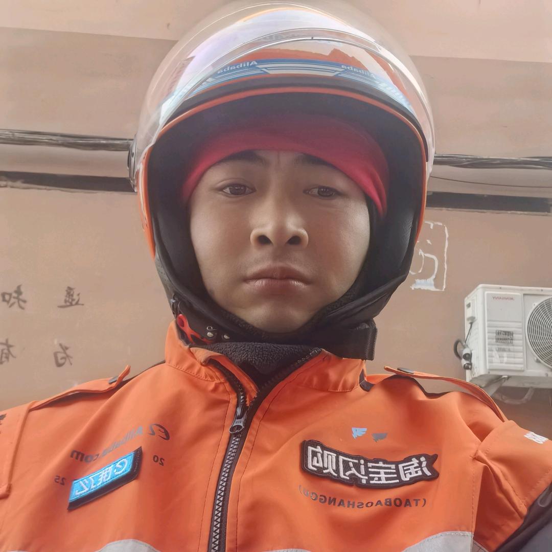 南方小土豆在尔滨送外卖