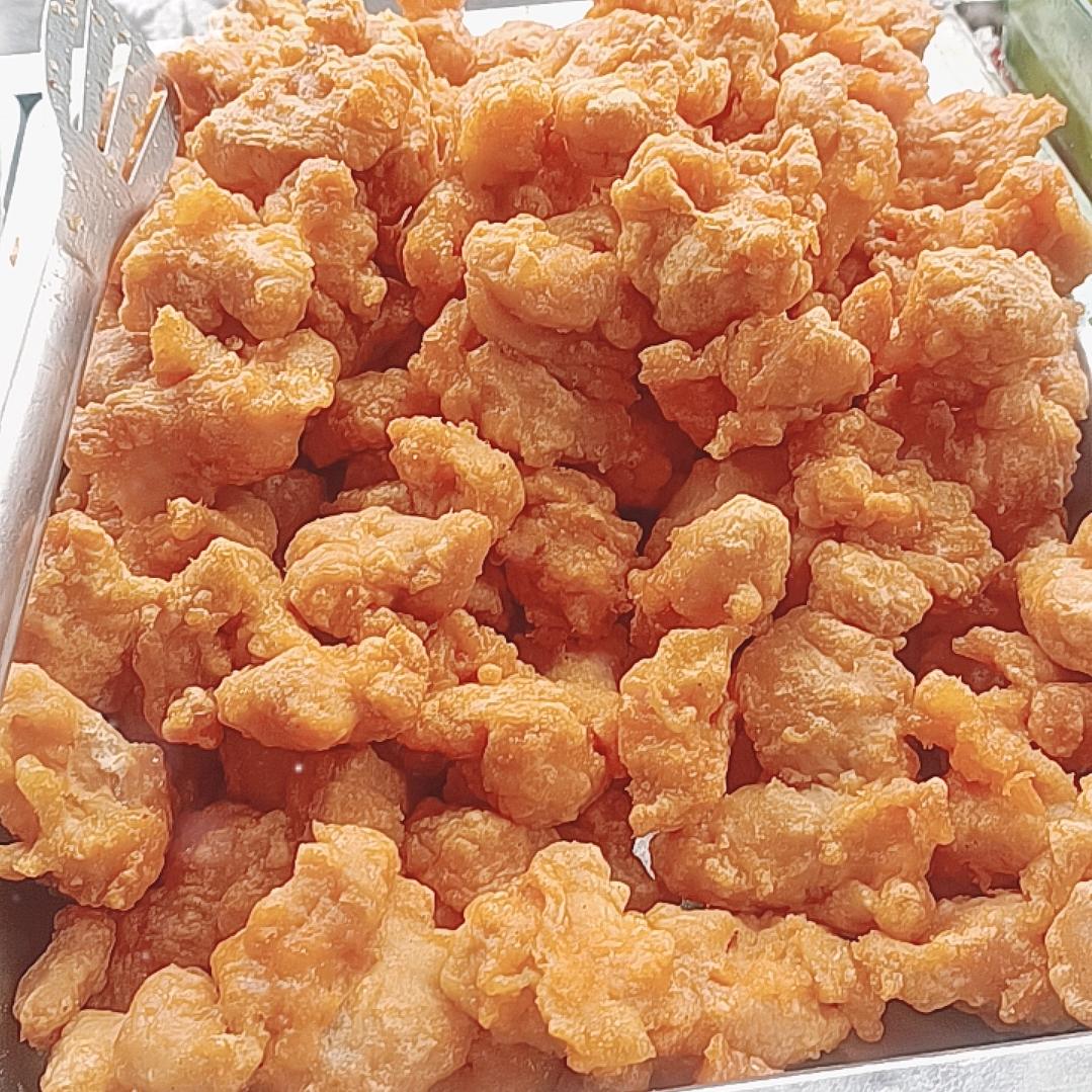 上海特味鸡柳，鸡叉骨薯条，淀粉肠