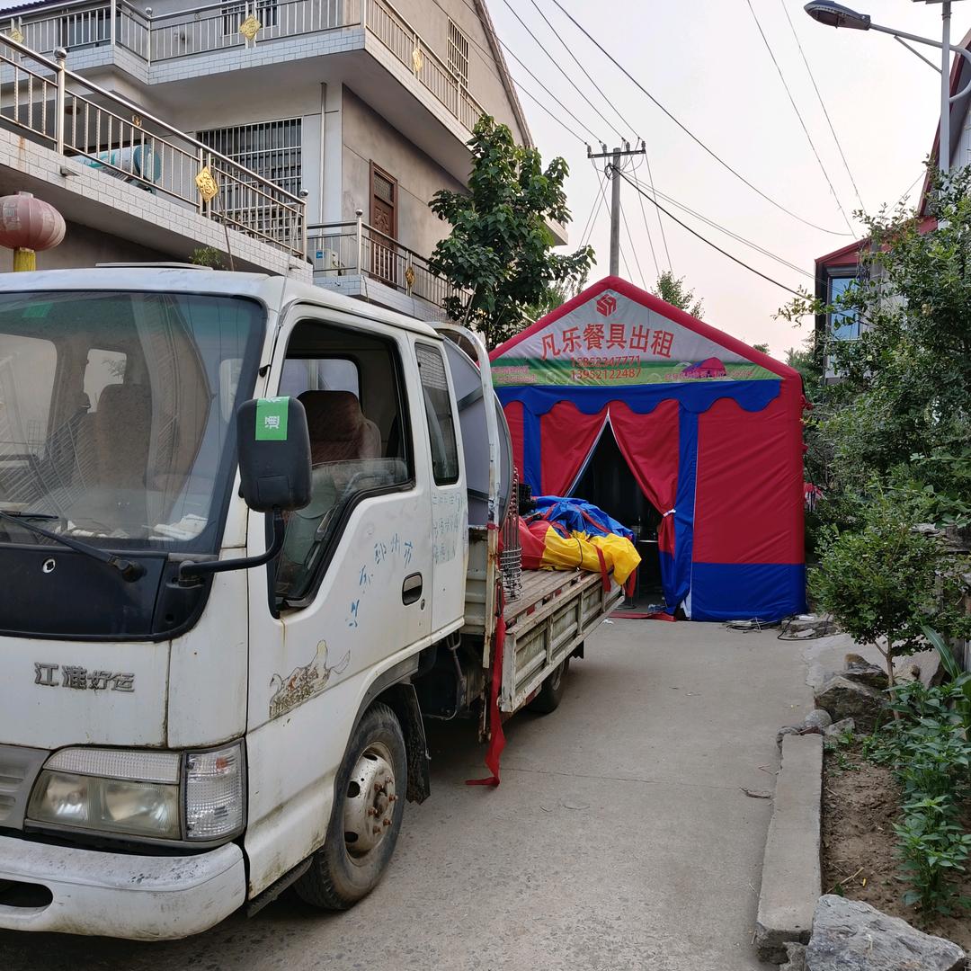 烁城餐具空调棚