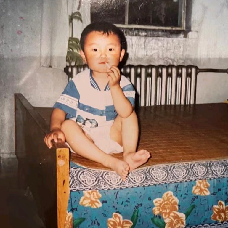 镜子里