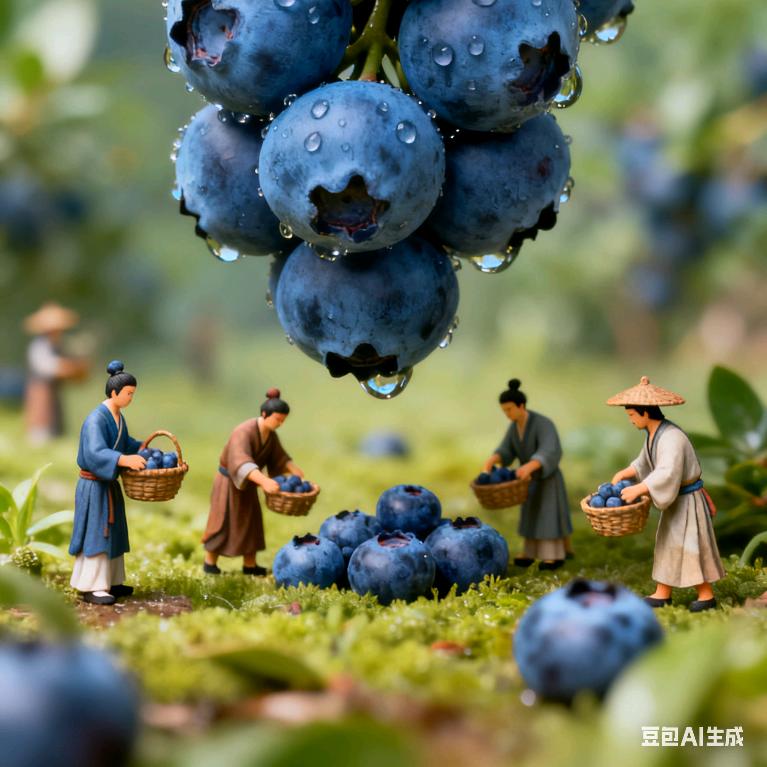 我在麻江种蓝莓