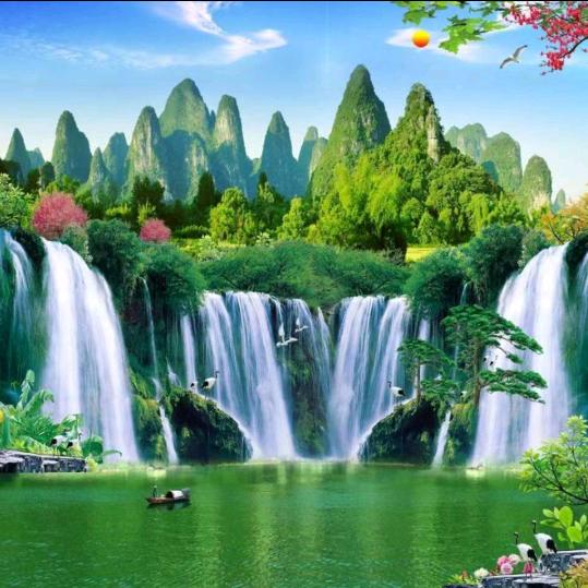 在水一方（壮话配音）