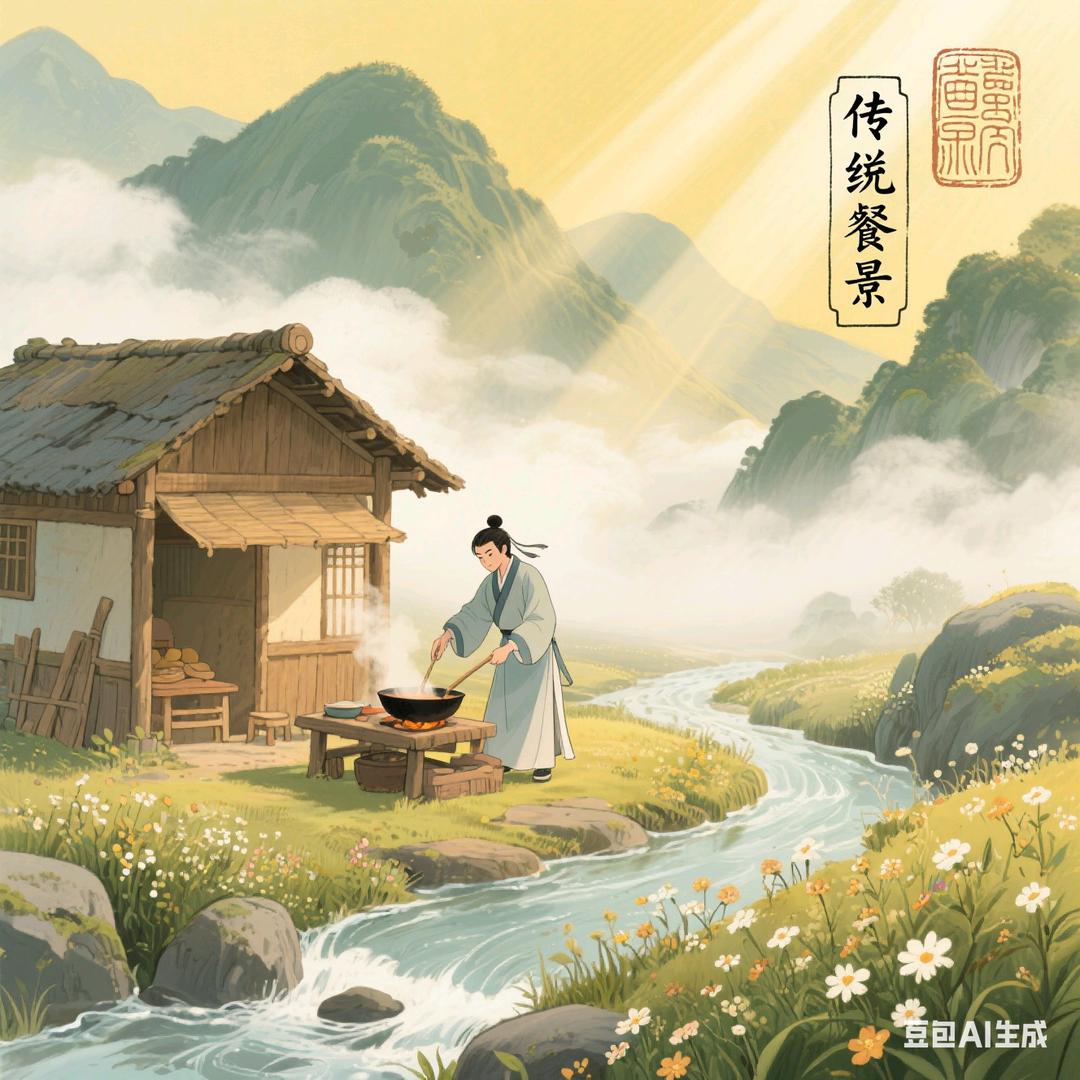山水膳说者