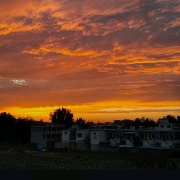 夕阳西下