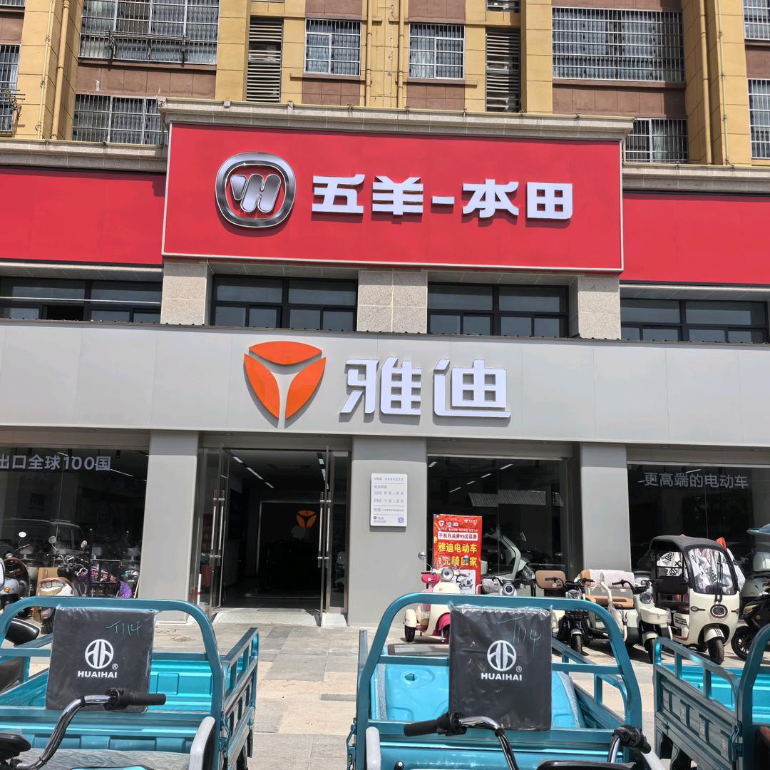 岳西城西雅迪、五羊本田小丽