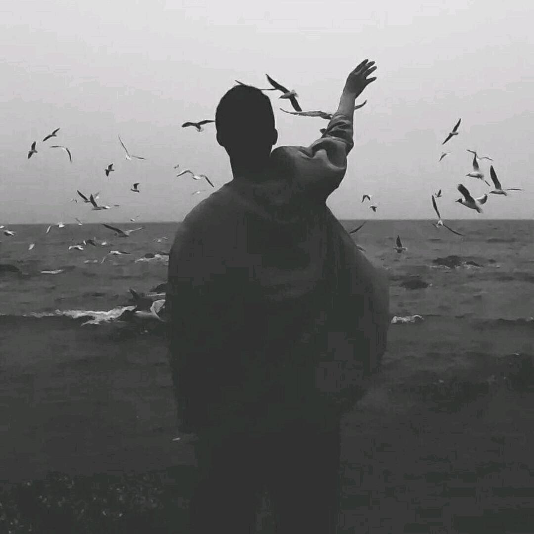 阴天看海
