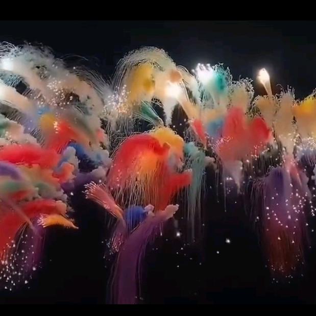 济南唐冶跨年烟花秀
