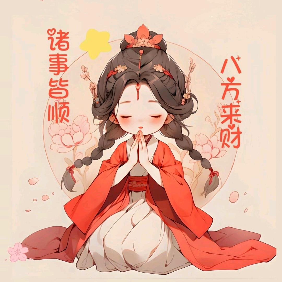 健康发财好运瘦头像