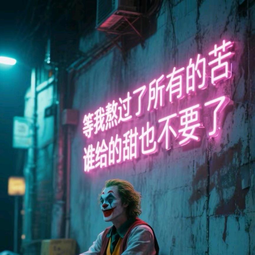 等我傲过这些苦，以后谁给甜的都不要