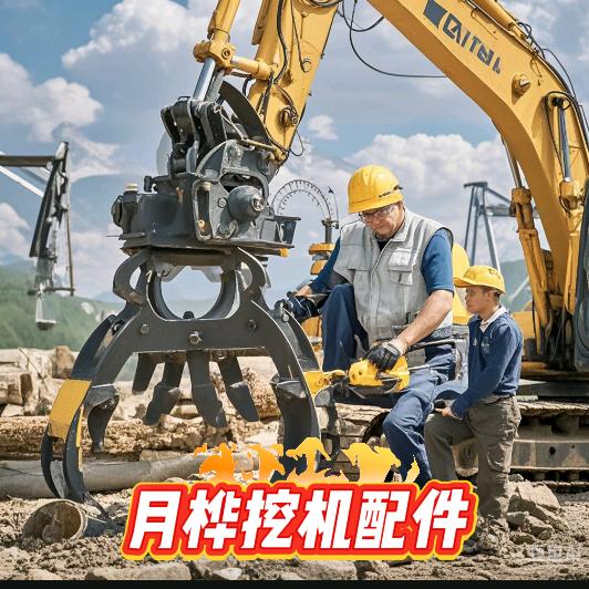 月桦挖机配件