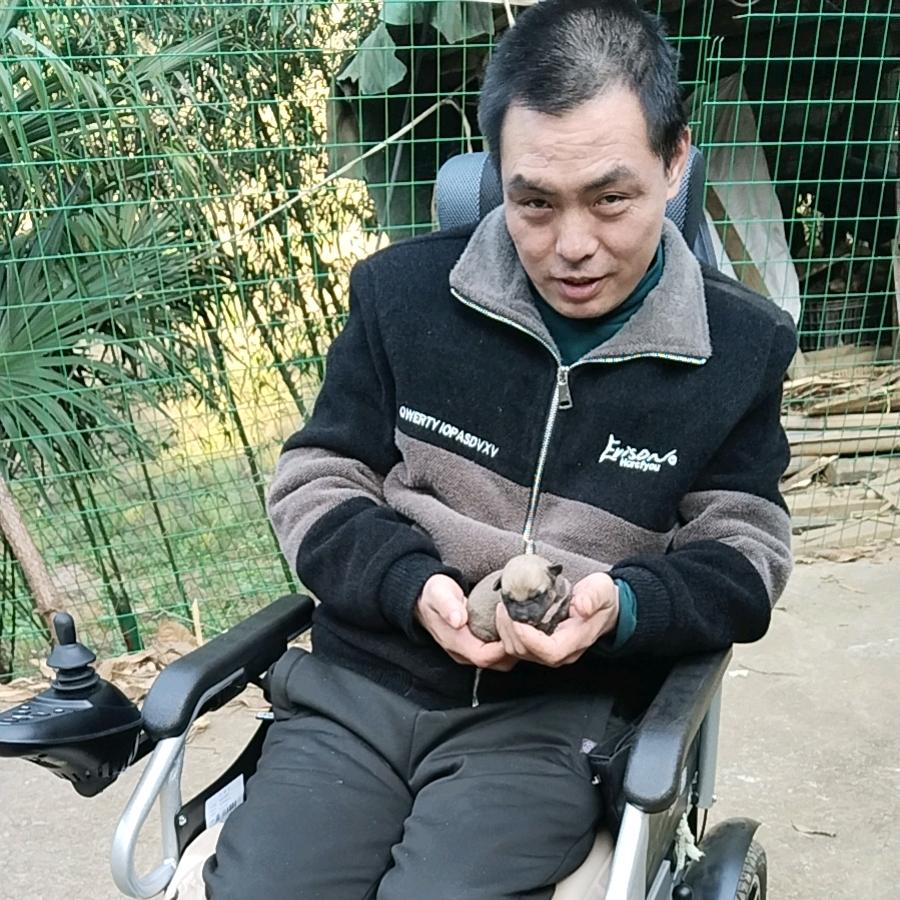轮椅小哥(小刘)