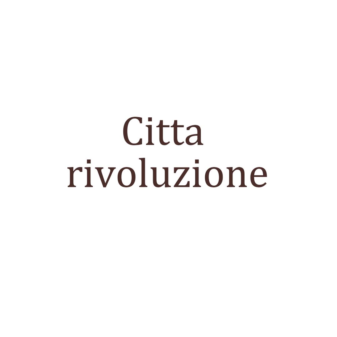 cittarivoluzione服饰