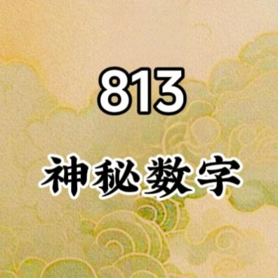813神秘数字