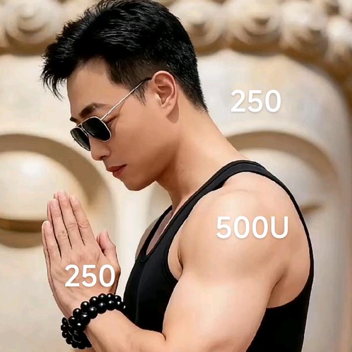 250十250🌸=500U