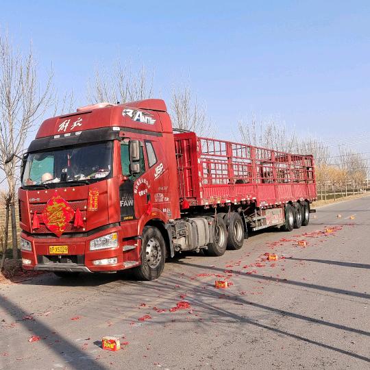 阳谷80后卡车二冲卡车生活记录