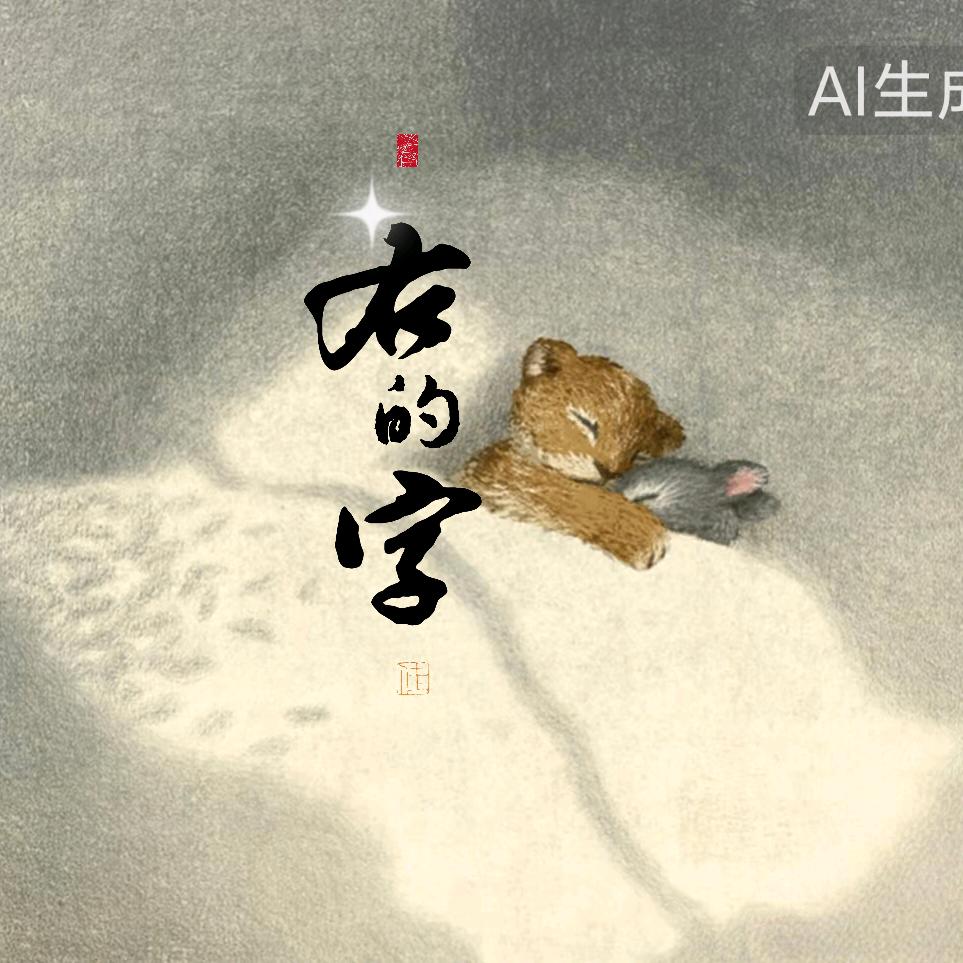 右的字