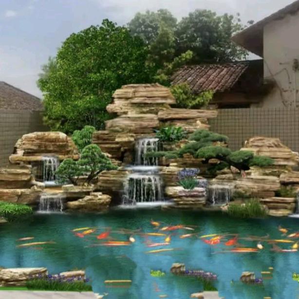 石头会魔法-免费设计假山