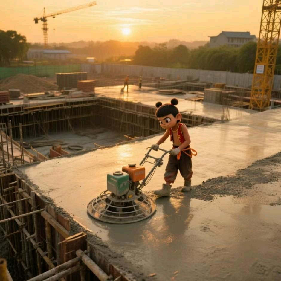 上海地坪 主体收光