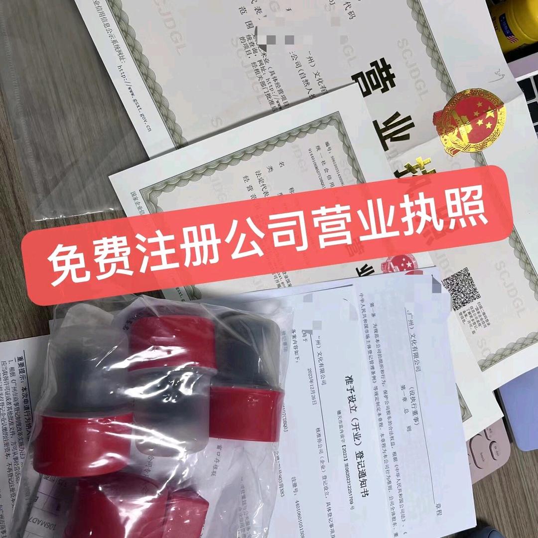公司'执照免费注册