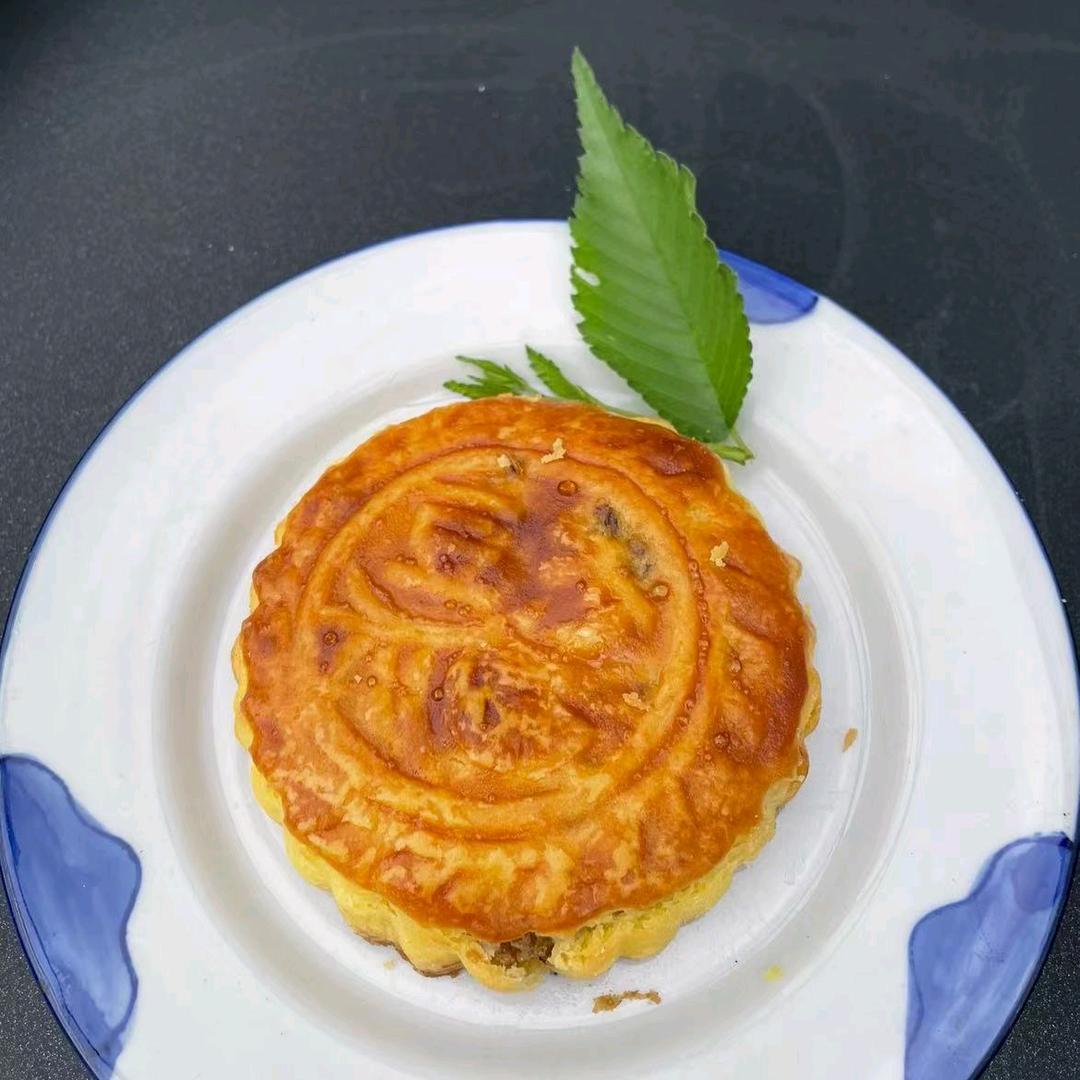 拜泉老式双酥丑月饼