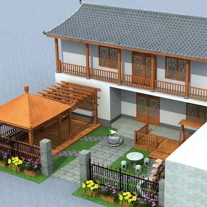 新成木业【亮亮木方】防腐木工程