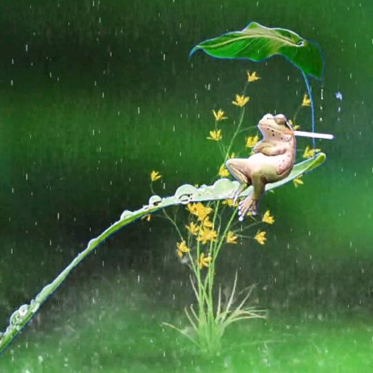 雨后的冷意
