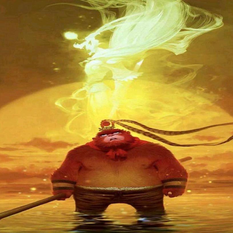 美丽的大公猴🥰