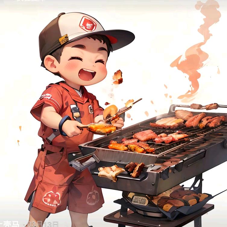 烧烤鲜肉小展